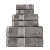 Niles Egyptian Giza Cotton Plush Heavyweight Soft 6 Piece Towel Set